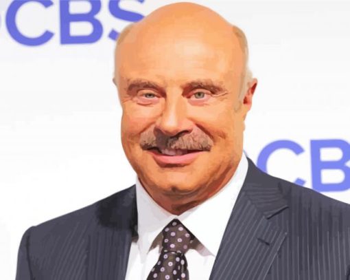 Cool Dr Phil paint by numbers