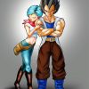 Vegeta And Bulma Art paint by numbers