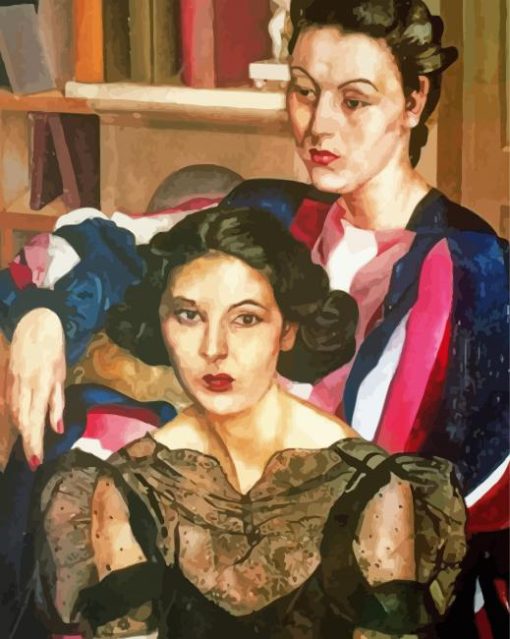 ﻿Women Stanley Spencer paint by numbers