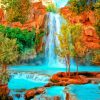 Havasu Falls Illustration paint by numbers