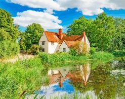 The Hay Wain paint by numbers