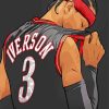 Allen iverson paint by numbers