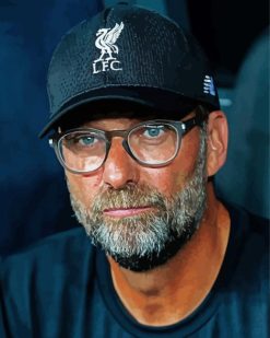 Jurgen Klopp paint by numbers