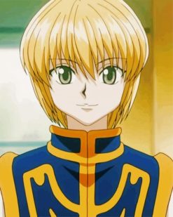 Kurapika Anime paint by numbers