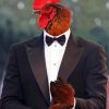 Rooster In A Suit paint by numbers