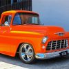 Chevy Stepside paint by numbers