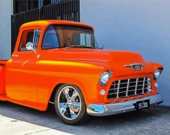 Chevy Stepside paint by numbers