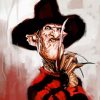 Freddy Krueger paint by numbers