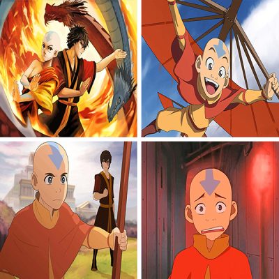  Aang painting by numbers