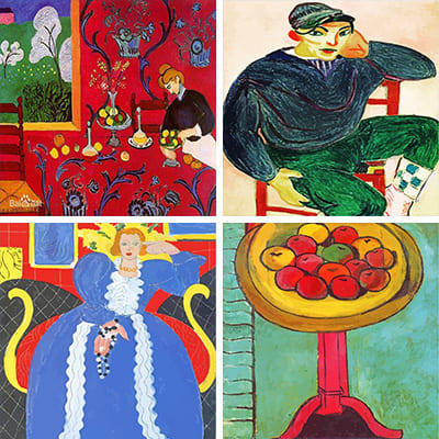 Henri Matisse painting by numbers