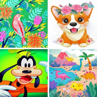 easy painting by numbers