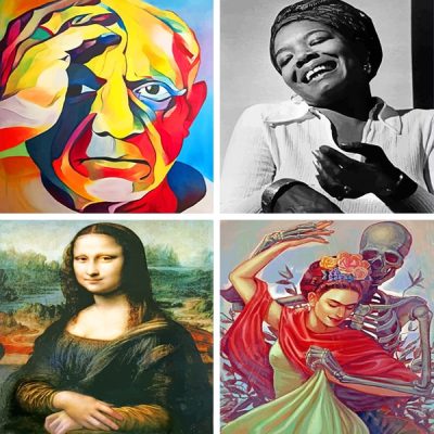 famous painting by numbers