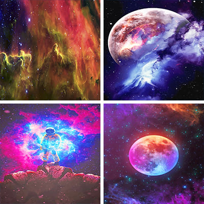 galaxy painting by numbers