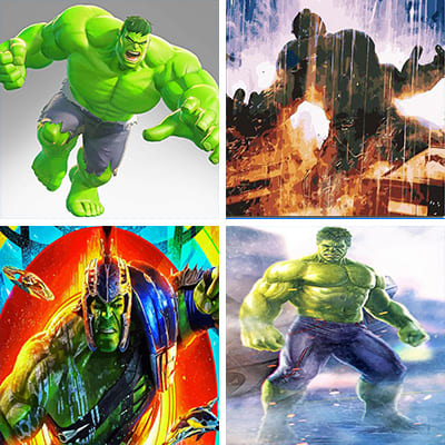 hulk painting by numbers