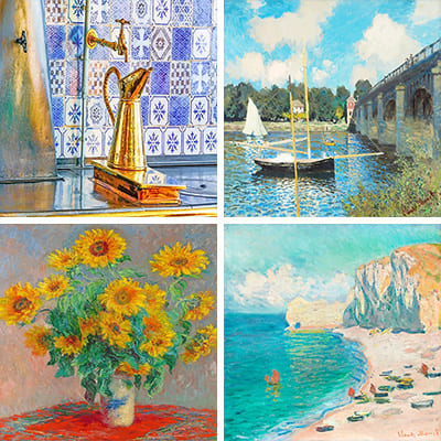 impressionism painting by numbers