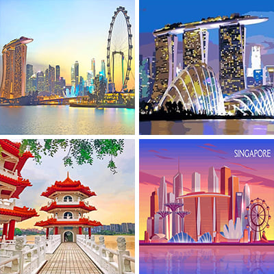 singapore painting by numbers