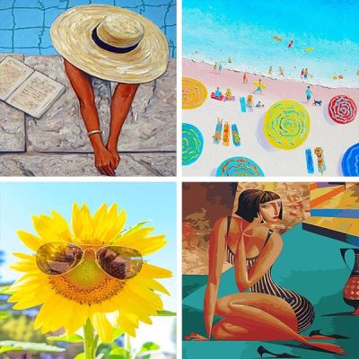 summer painting by numbers