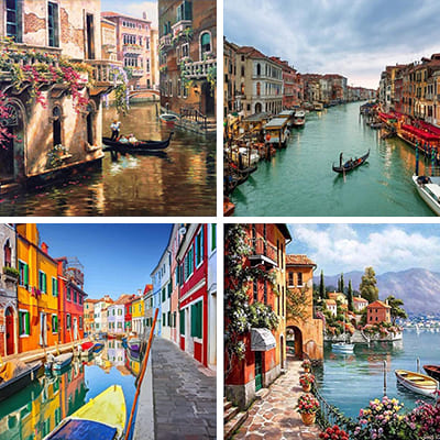 venice painting by numbers