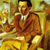 George Grosz Portrait paint by numbers