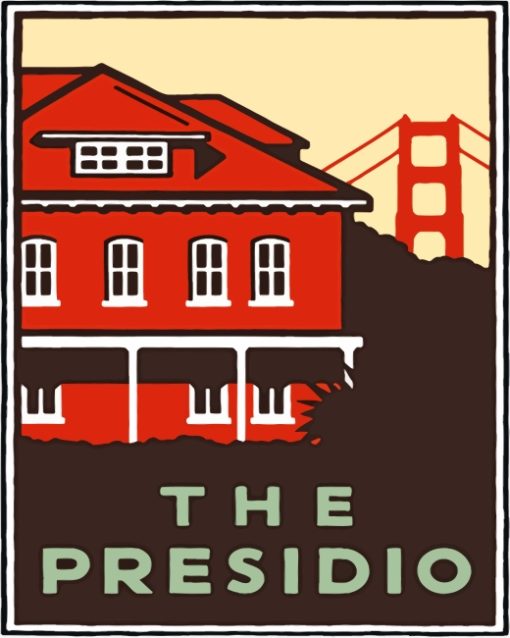 Presidio Of San Francisco Poster paint by numbers