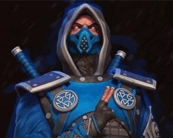 Cool Sub Zero paint by numbers