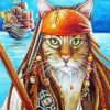 Pirate Cat paint by numbers