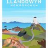 Ynys Llanddwyn paint by numbers