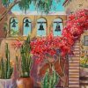 San Juan Capistrano paint by numbers