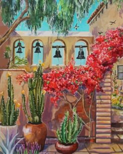 San Juan Capistrano paint by numbers