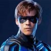 The Superhero Nightwing paint by numbers