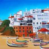 Albufeira Portugal paint by numbers