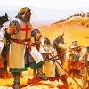 Crusades paint by numbers