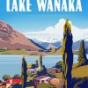 Lake Wanaka paint by numbers