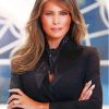 Melania Trump piant by numbers