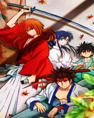 Rurouni Kenshin Paint By Numbers 