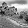 Black And White Castle In Liechtenstein Paint By Numbers