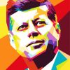 John Kennedy Pop Art Paint By Numbers