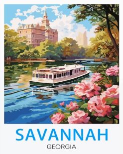 Savannah Georgia Paint By Number