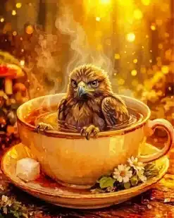 Cute Eagle Paint By Numbers