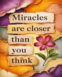 Miracles Art Paint By Numbers